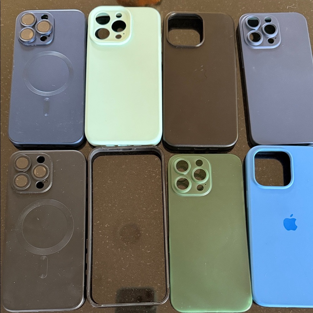Like Apple iPhone Cases - Midnight, Mint, Black, Sky Blue